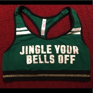 Jingle Your Bells Off Sports Bra